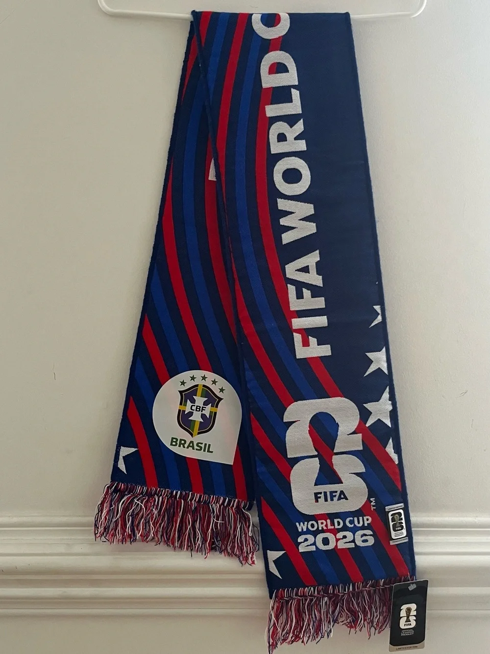 Norway vs Brazil FIFA World Cup 2026 Match Scarf